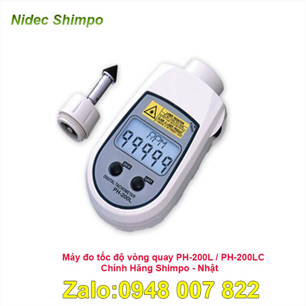 Thiết bị đo tốc độ vòng quay PH-200LC (SHIMPO-NHẬT)